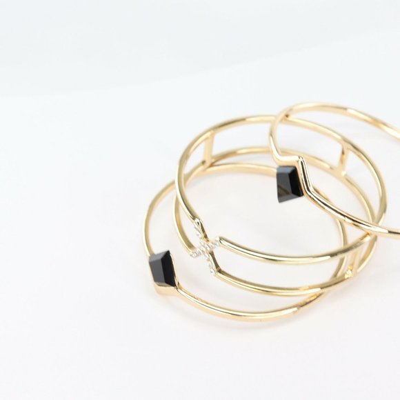INC Black-Stone Multi Bracelet - Picture 2 of 5